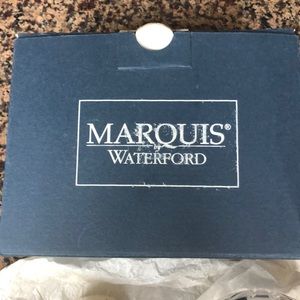 Waterford caprice hurricane with candles